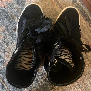 Zadig & Voltare suede sneakers size 7